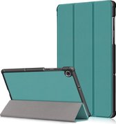 Tri-Fold Book Case met Wake/Sleep - Geschikt voor Lenovo Tab M10 FHD Plus Hoesje - Groen