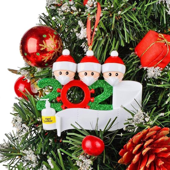 Kerstboom versiering - 2,3,4 of 5 poppetjes - 2020 - - Kerstversiering... | bol.com