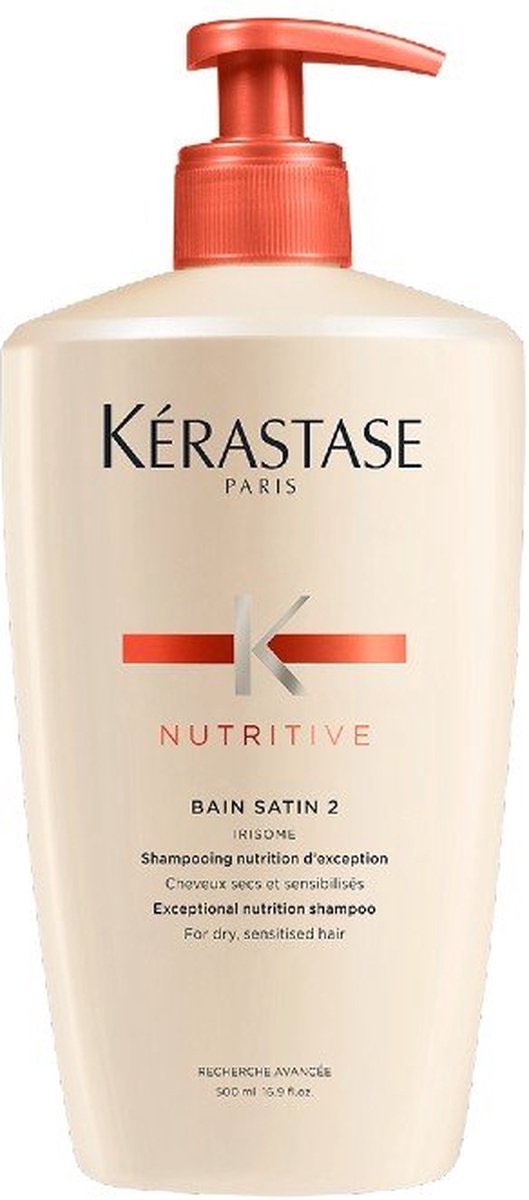 Kérastase Nutritive Bain Satin 2 Shampoo - 500 ml - Droog/Gevoelig Haar