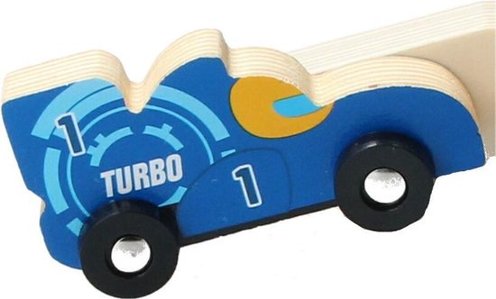 Yourshop 24 Porte-manteau pour enfants - 32x4x9 cm - Cintre voiture - Cintre voiture - Cintre voiture - Porte-manteau mural - Porte-manteau en bois - Porte-manteau voiture taxi voiture de course