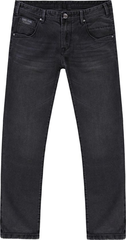 Cars Jeans Heren CHAPMAN Regular Fit BLACK USED - Maat 30/34