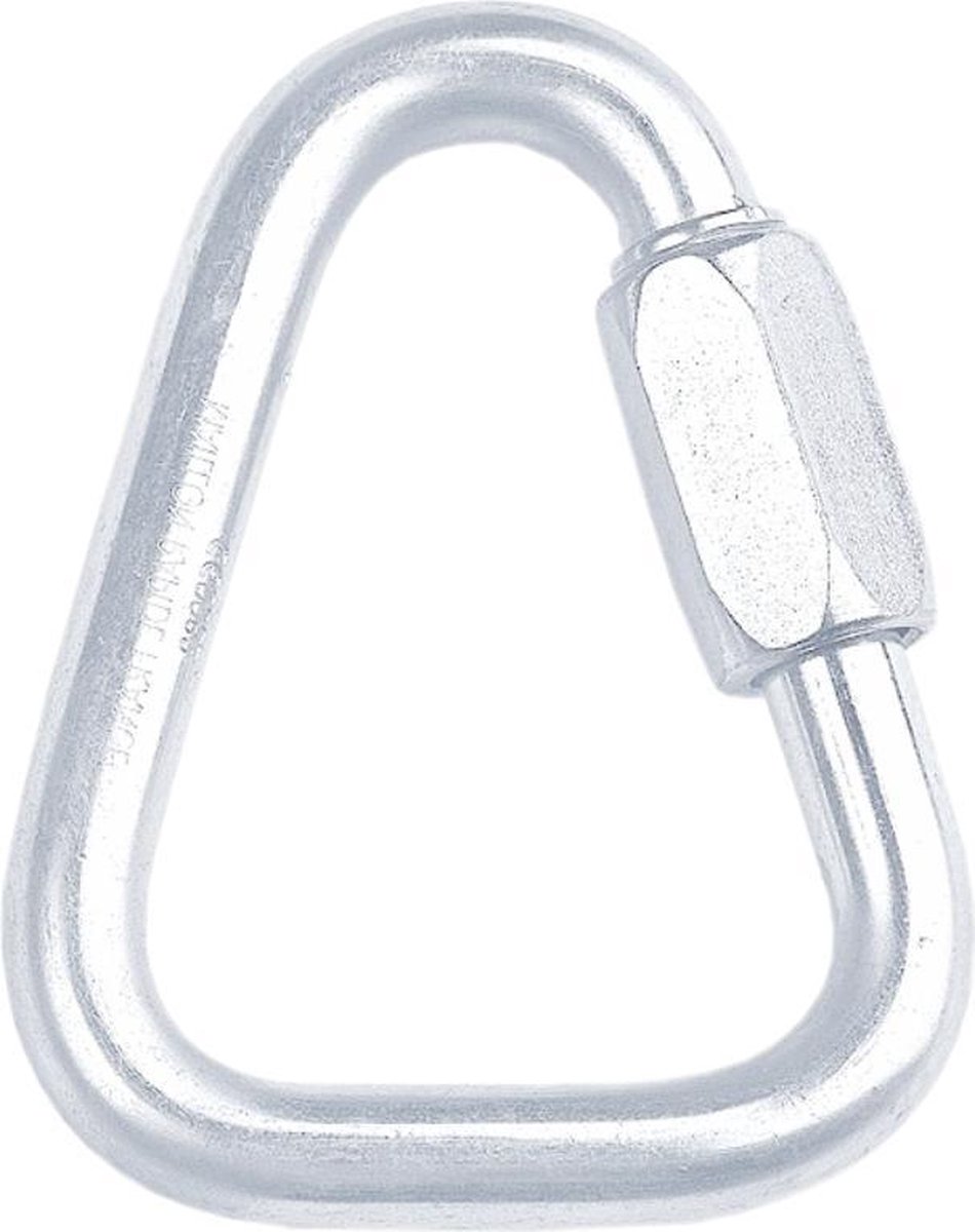 Kratos Delta schakel (Deltaring) - Opening 10 mm - Schroefsluiting