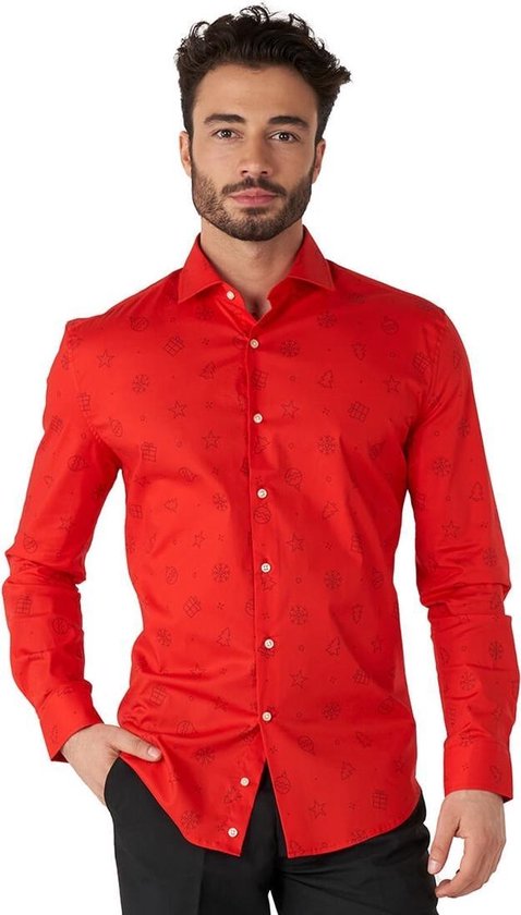 rood overhemd