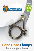 Superfish Spiraalslangklem 2 stuks - Filters - 24-28 mm