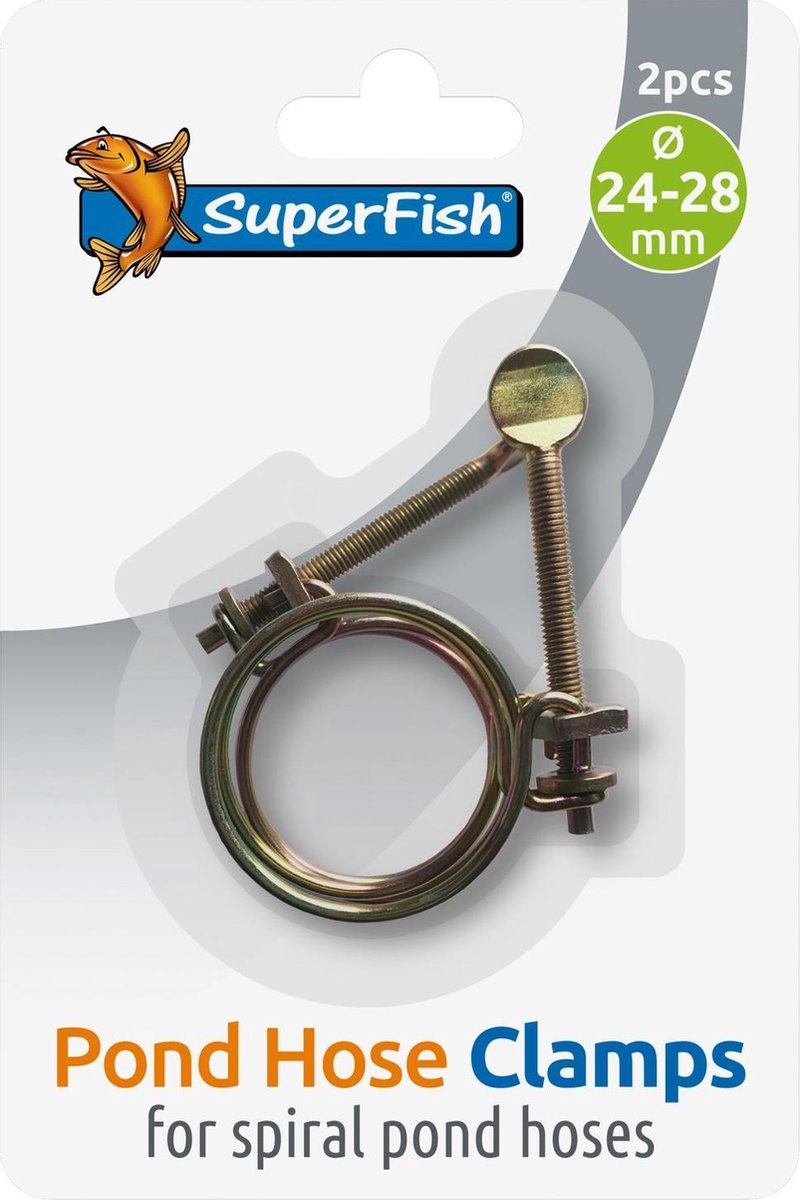 Superfish Spiraalslangklem 2 stuks - Filters - 24-28 Mm