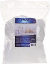 5x zakjes grote nep sneeuwvlokken 50 gram - winter landschap versieringen