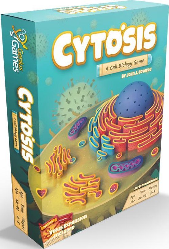 Afbeelding van het spel Cytosis: A Cell Biology Deluxe Board Game