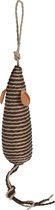 Cats Collection Kattenspeeltje Muis 20 X 6 Cm Touw Bruin/naturel