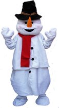Sneeuwman kostuum big pluche