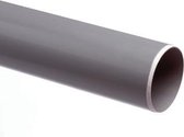 Wavin PVC buis dikwandig 110mm lengte=2m, prijs=per meter grijs