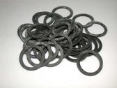 De Beer dichtingsring 2 55x45x2 mm, rubber