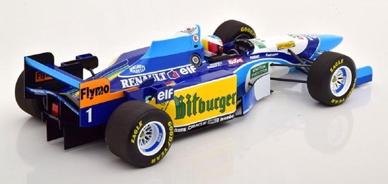 Collection Michael Schumacher n°17, Benneton B195, TRES RARE, F1, 1:43