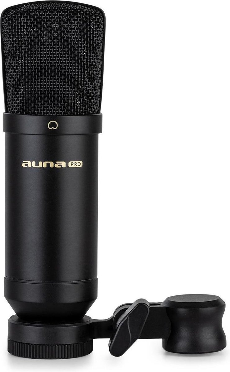auna-pro MIC-600 USB condensatormicrofoon USB koptelefoonuitgang plug & play
