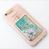 Apple iPhone 7/8/SE 2020 TPU case doorzichtig glitter hoesje