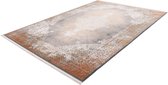 Pierre Cardin Trocadero – Super zacht - Vintage - 3D - Vloerkleed – Vloer kleed - Tapijt – Karpet – 200x290 - Oranje - Beige