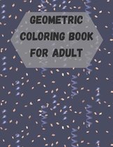 Geometric Coloring Book For Adult