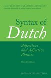 Syntax of Dutch Adjectives and adjective phrases