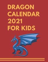 Dragon Calendar 2021 for kids