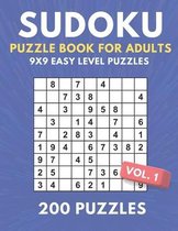 Sudoku - Easy Level Puzzle Book For Adults