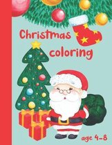 Christmas coloring age 4-8