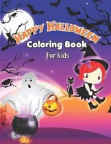 Happy Halloween Coloring Book For Kids