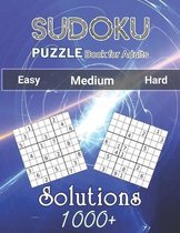 1000+ Sudoku Puzzles Book For Adults Easy Medium Hard Solutions