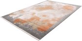 Pierre Cardin Trocadero – Super zacht - Vintage - 3D - Vloerkleed – Vloer kleed - Tapijt – Karpet – 200x290 - Oranje - Silver