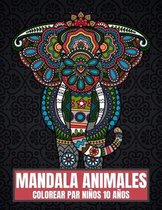Mandala Animales Colorear Par Ninos 10 Anos