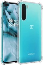 OnePlus nord hoesje case shock proof transparant - hoesje oneplus nord - Oneplus nord hoesjes cover hoes
