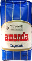 Yerba Mate Amanda Blauw (Azul) Despalada | 1 kg