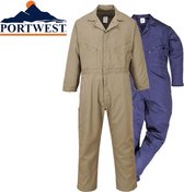 Portwest C812 %100 Katoenen Overalls Dubai mono-coton, Navy Maat L, Armada