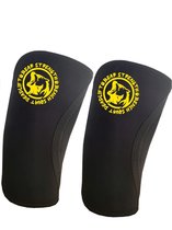 Knee sleeves - black - bear - fitness - krachttraining - bodybuilding - large
