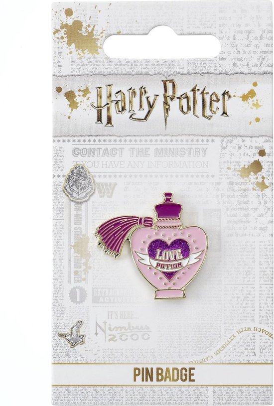 Harry Potter Love Potion Pin Badge