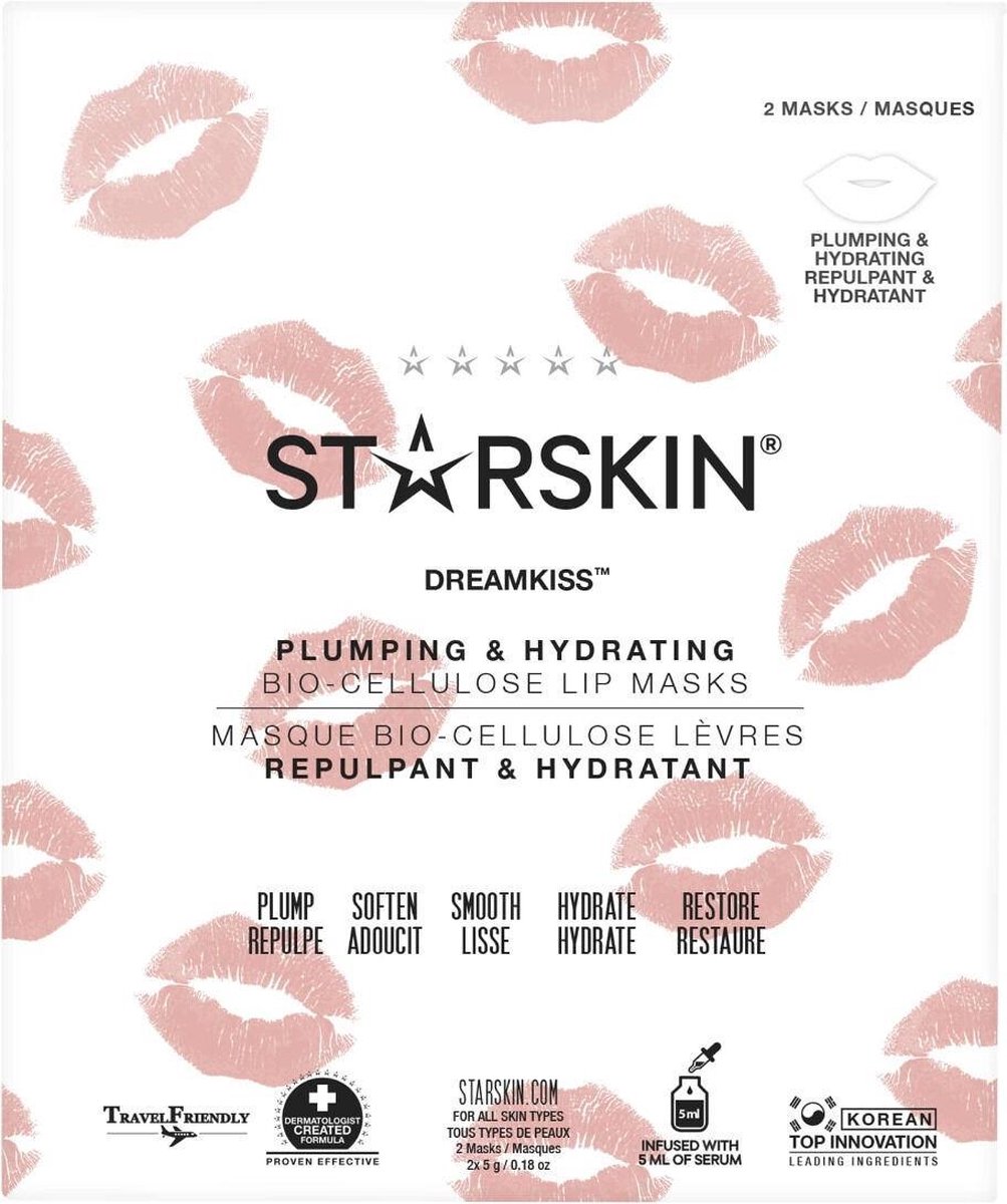 Starskin Essentials Dreamkiss Plumping and Hydrating Bio-Cellulose Lip Mask