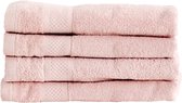 Badhanddoeken 70x140 cm - Zacht Roze - 4 stuks - Hotelkwaliteit