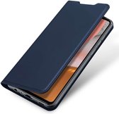 Dux Ducis Samsung Galaxy A72 5G Wallet Hoesje Slimline - Navy