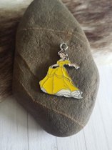 Bedel/hanger Belle, Disney, Prinses, 2 x 3 cm