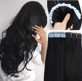 Tape Extensions INDIA MANGALO 40cm 50gr #1 human hair extensions