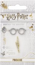Insigne Harry Potter Lunettes & Lightning Bolt Pin