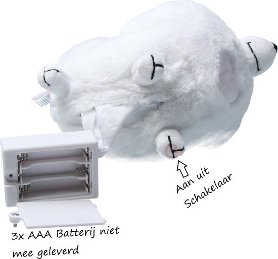 Varta 15643 101 111 babynachtlamp Vrijstaand Roze, Wit van Varta — afbeelding 5