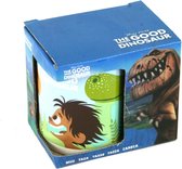 Bonne tasse de dinosaure dans une boîte cadeau
