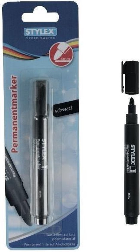 Toppoint Permanent Marker Zwart | bol