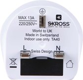 Skross SKR1500225E Travel Adapter World-to-uk Earthed