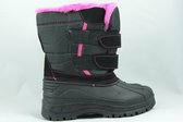 Snowboots zwart roze meisjes