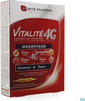 Forté Pharma Vitalité 4G Weerstand 20 Ampullen