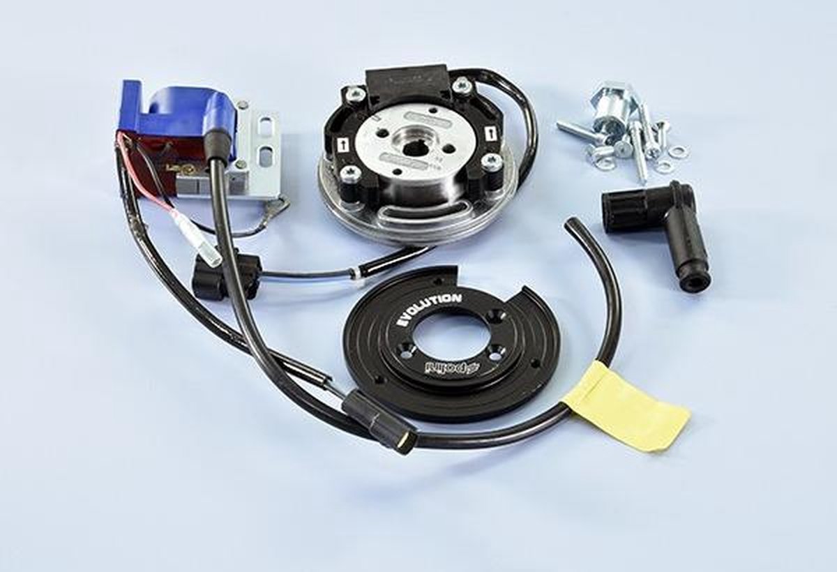 Ontsteking + binnenrotor Piaggio 2-takt Polini pvl 171.0552