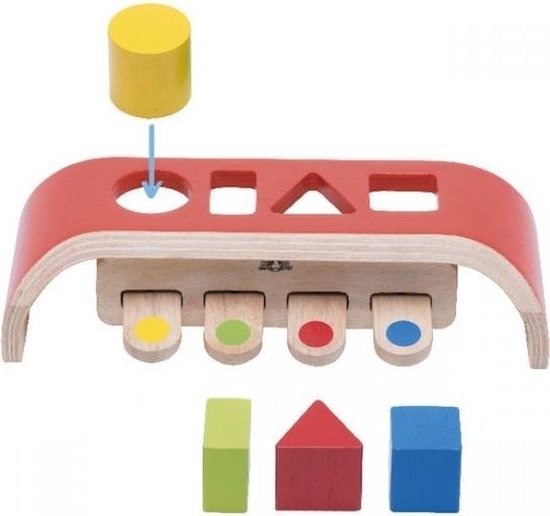Wonderworld Vormenspel Bouncing sorter wed 3071 van Wonderworld — afbeelding 2