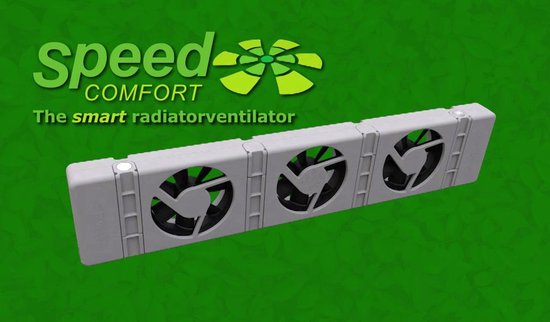 SpeedComfort Radiator Ventilator Uitbreidingsset – Geschikt voor Trio, Duo  en Mono... | bol.com