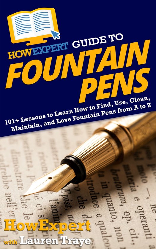 HowExpert Guide to Fountain Pens - cover
