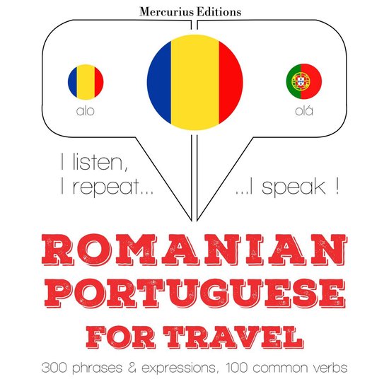 Română - portugheză: Pentru călătorie - cover